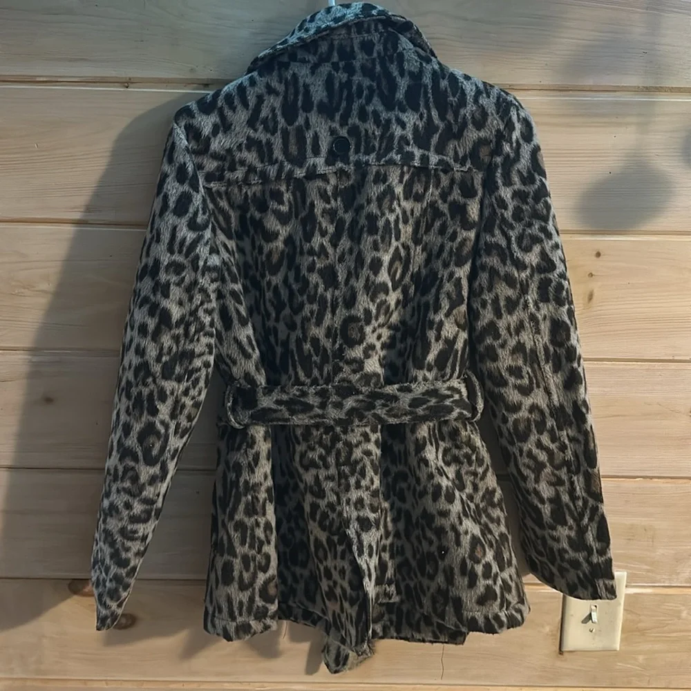 Bongo pea coat leopard vintage - Picture 4 of 7